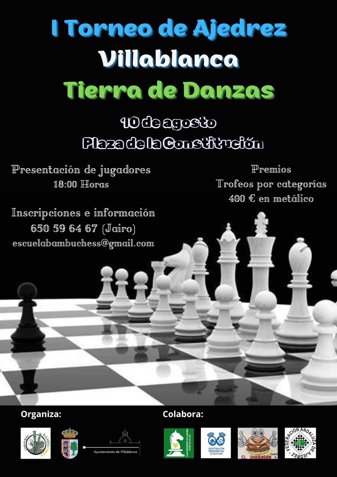Cartel I Torneo Villablanca Tierra de Danzas